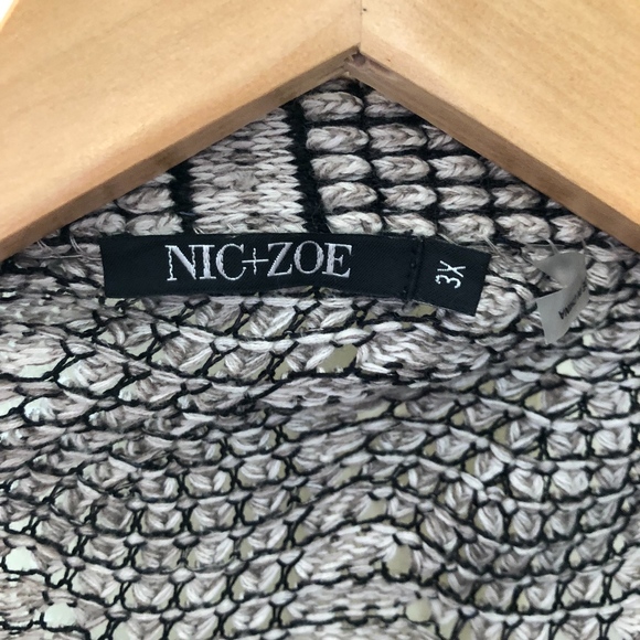 NIC+ZOE – Mix Stitched Cardigan - Picture 3 of 4